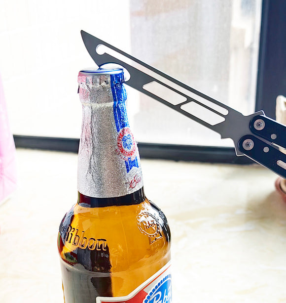 Folding Stainless Steel Bearing Multifunctional Tool with Screwdriver,Bottle Opener