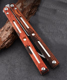 training Stainless Stee Not cutting Aluminum Integral Channel Handle Flip Rod with Dual Pivot Effective Bushing System