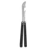 Butterfly Knife CNC Integrated Aviation Aluminum 6061 Cool Play Uncut Practice Training Knife