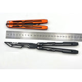 Stainless Steel Bottle OpenerAluminum Integral Channel Handle Flip Rod with Dual Pivot Effective Bushing System