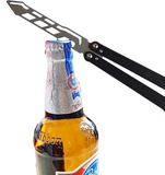 Folding Stainless Steel Aluminum Multifunctional Tool Crowbar,Advanced Bottle Opener