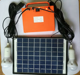 10W Portable Solar Power Bank System Charger for Home lighting Camping Fishing