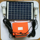 10W Portable Solar Power Bank System Charger for Home lighting Camping Fishing