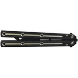 Flip Rod with Effective Bushing CNC Aluminum Integral Channel Handle Training Folding Tool