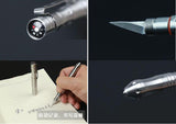 Self-defense Stainless Steel Tactical Pen With Knife Compass Emergency EDC Tool