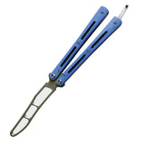 Uxcellmo Folding G10 Bearing  Trainer Practice Tool YF-D0675 blue with Repair Screw Set