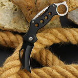 Mini EDC tool Folding Pocket Tactical Knives Tactical Sharp Raptor Claw Knife for Hunting Camping Fishing and Field Survival