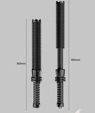 Telescopic Mace Security Patrol Equipment Extended Zoom Flashlight