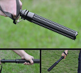 Telescopic Mace Security Patrol Equipment Extended Zoom Flashlight