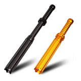 Telescopic Mace Security Patrol Equipment Extended Zoom Flashlight