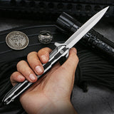 Outdoor Pocket Folding Knife Camping Tactics High Hardness Sharp Saber Daily fruit knife