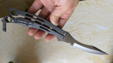 Tactical Combat Trainer Training folding Tool Balisong Knife UX-D0708