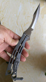 Tactical Combat Trainer Training folding Tool Balisong Knife UX-D0708