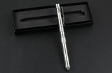 Stainless Steel Tactical Ball Point Pen With Knife Compass Self Defense EDC Tool