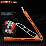 Folding Stainless Steel Tool Flip Player Smooth Practice Training Bearing G10 Orientation: United States