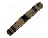 Outdoor Canvas training tactical army fan equipment Field bat CS Unisex Belt