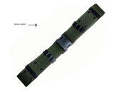 Outdoor Canvas training tactical army fan equipment Field bat CS Unisex Belt