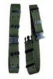 Outdoor Canvas training tactical army fan equipment Field bat CS Unisex Belt