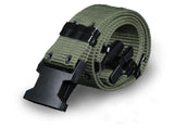 Outdoor Canvas training tactical army fan equipment Field bat CS Unisex Belt