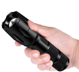 Camping Outdoot Emergency Flashlights High Lumen Tactical Flashlight Zoomable 5 Modes Water Resistant Handheld Light